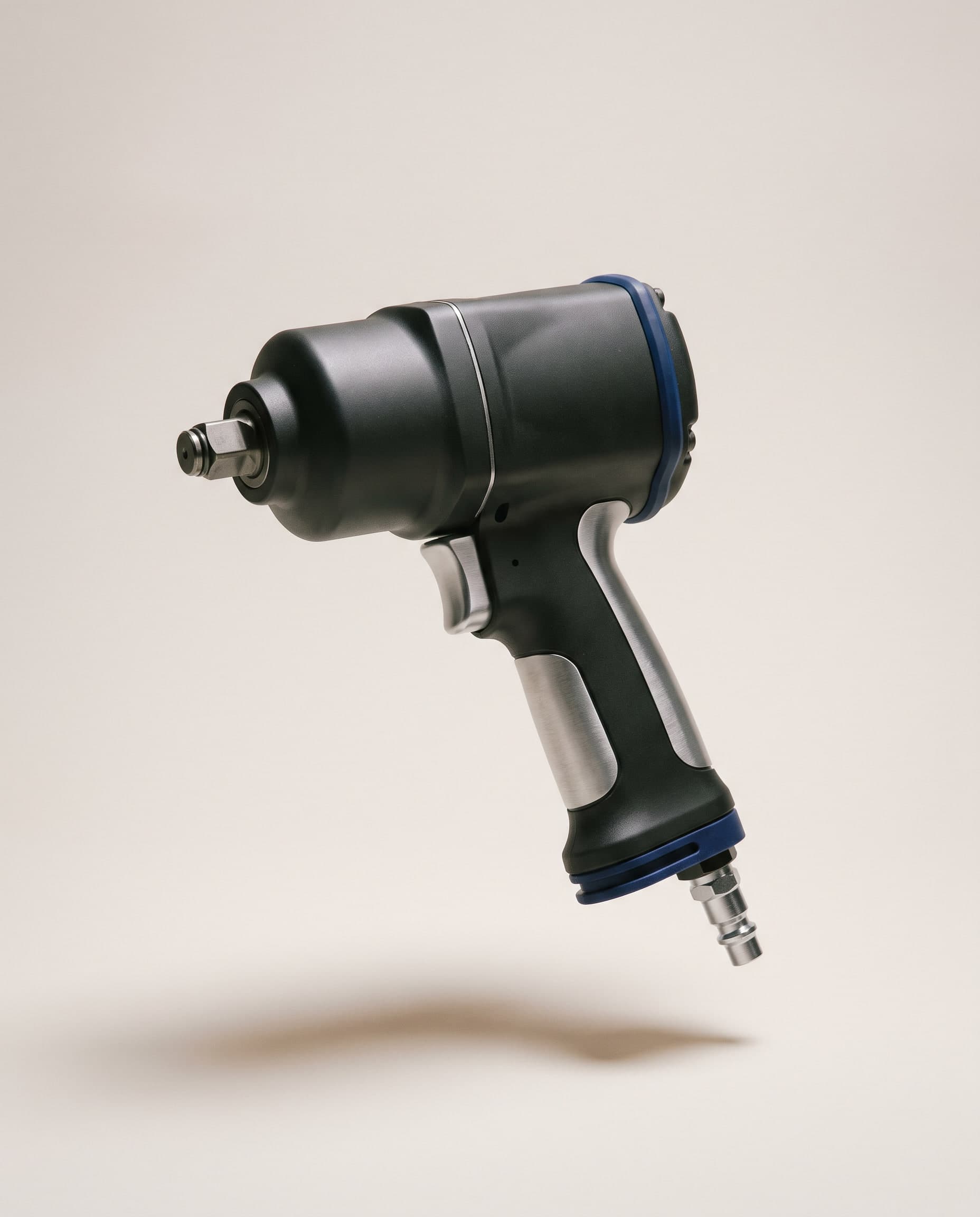 Graphite pneumatic impact wrench